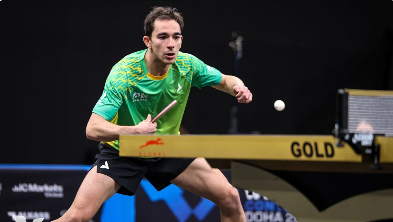Hugo Calderano alcança o ranking mundial nº 2 e faz história no tênis de mesa