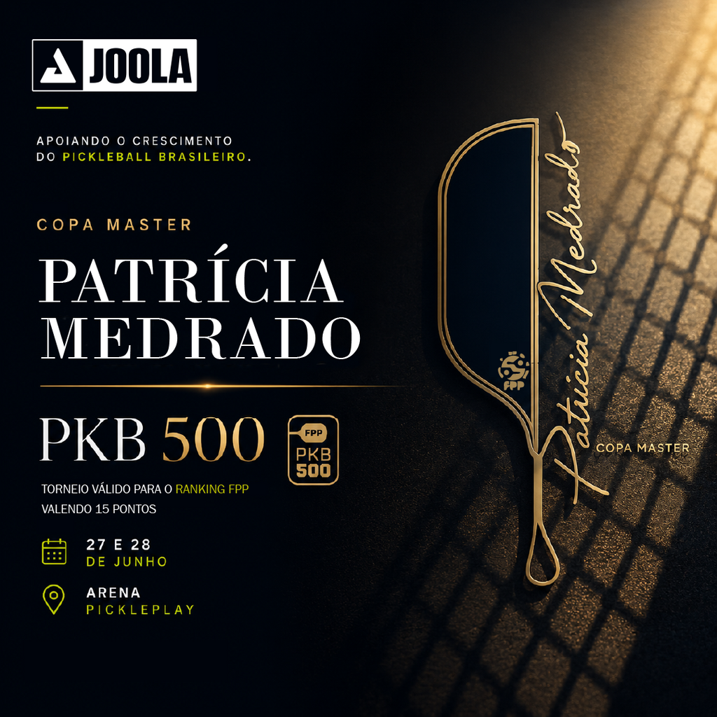 Copa Master Patrícia Medrado consolida força do pickleball sênior e abre caminho para novas competidoras no Brasil
