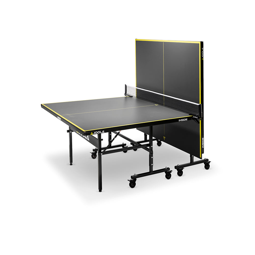 Kit Mesa JOOLA Inside J15 (15mm) + 1 Conjunto Family Set (Maleta com 4 Raquetes e 10 Bolas) + Capa para Mesa (Posição Horizontal/Vertical)