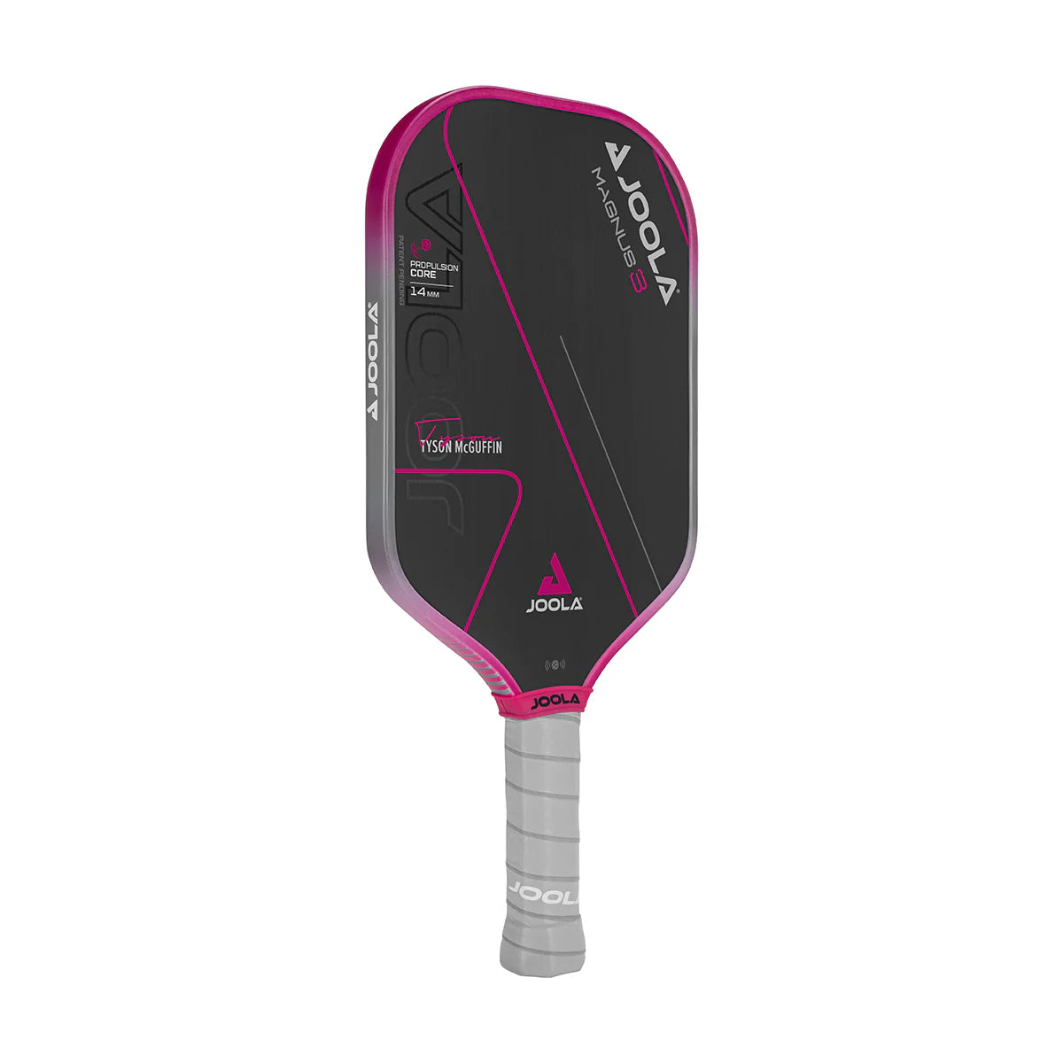 White Background Image, Product Image of the Tyson McGuffin Magnus 3 14mm pickleball paddle.