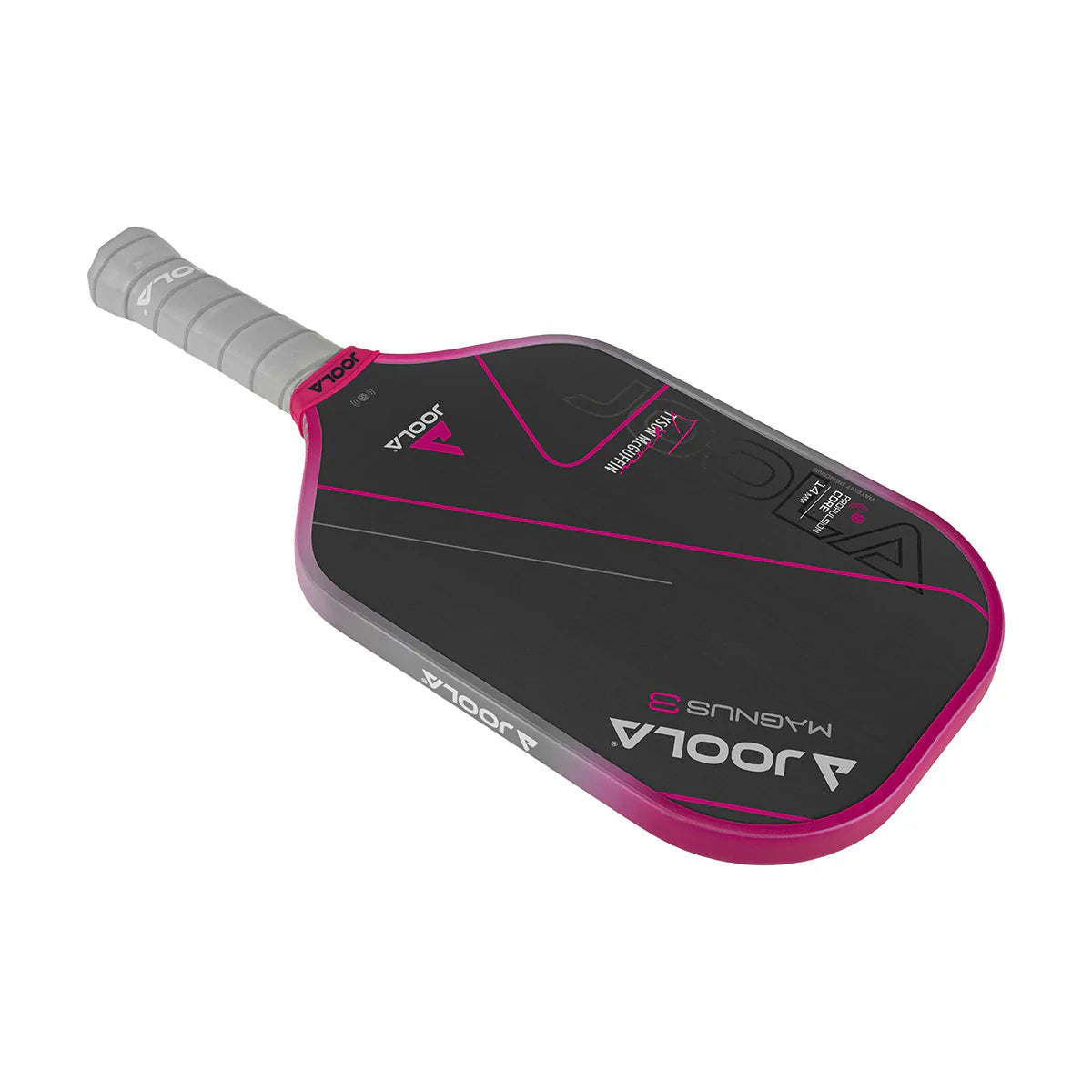 White Background Image, Product Image of the Tyson McGuffin Magnus 3 14mm pickleball paddle.