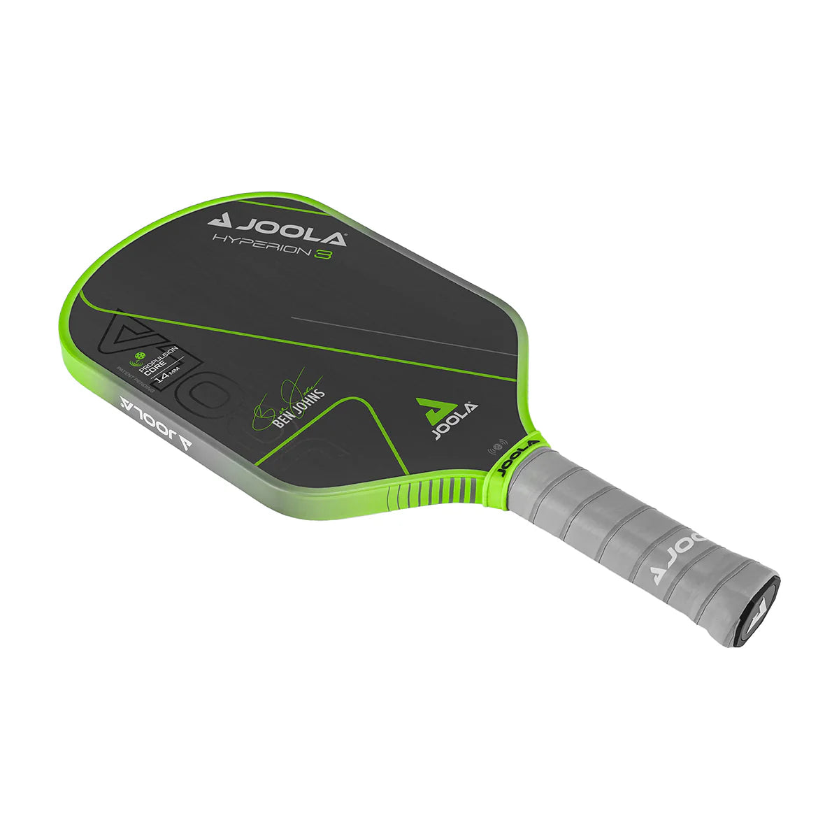 White background, product image of the JOOLA Ben Johns Gen 3 16mm Hyperion Pickleball Paddle.