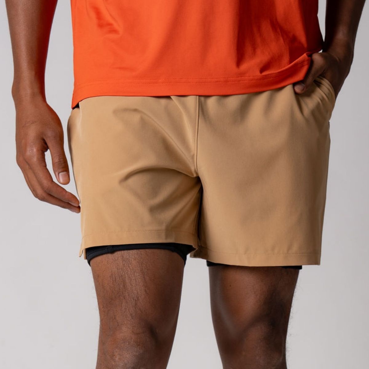 Shorts JOOLA Masculino Woven 2 em 1