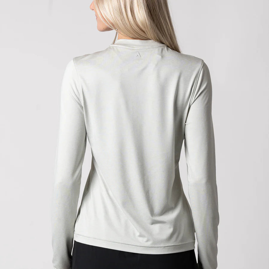 Camisa JOOLA Feminina Manga Longa Zip