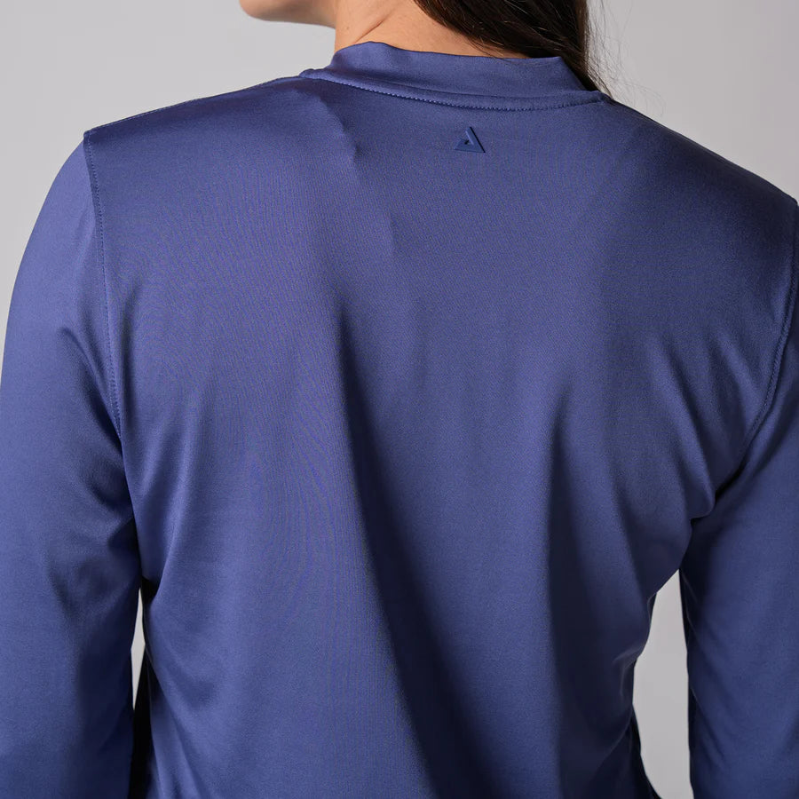 Camisa JOOLA Feminina Manga Longa Zip