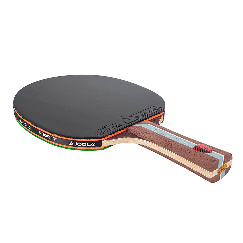 Kit Raquete JOOLA Infinity Balance (verde) + Raqueteira (Capa) para Raquete Tênis de Mesa Pocket (vermelho)