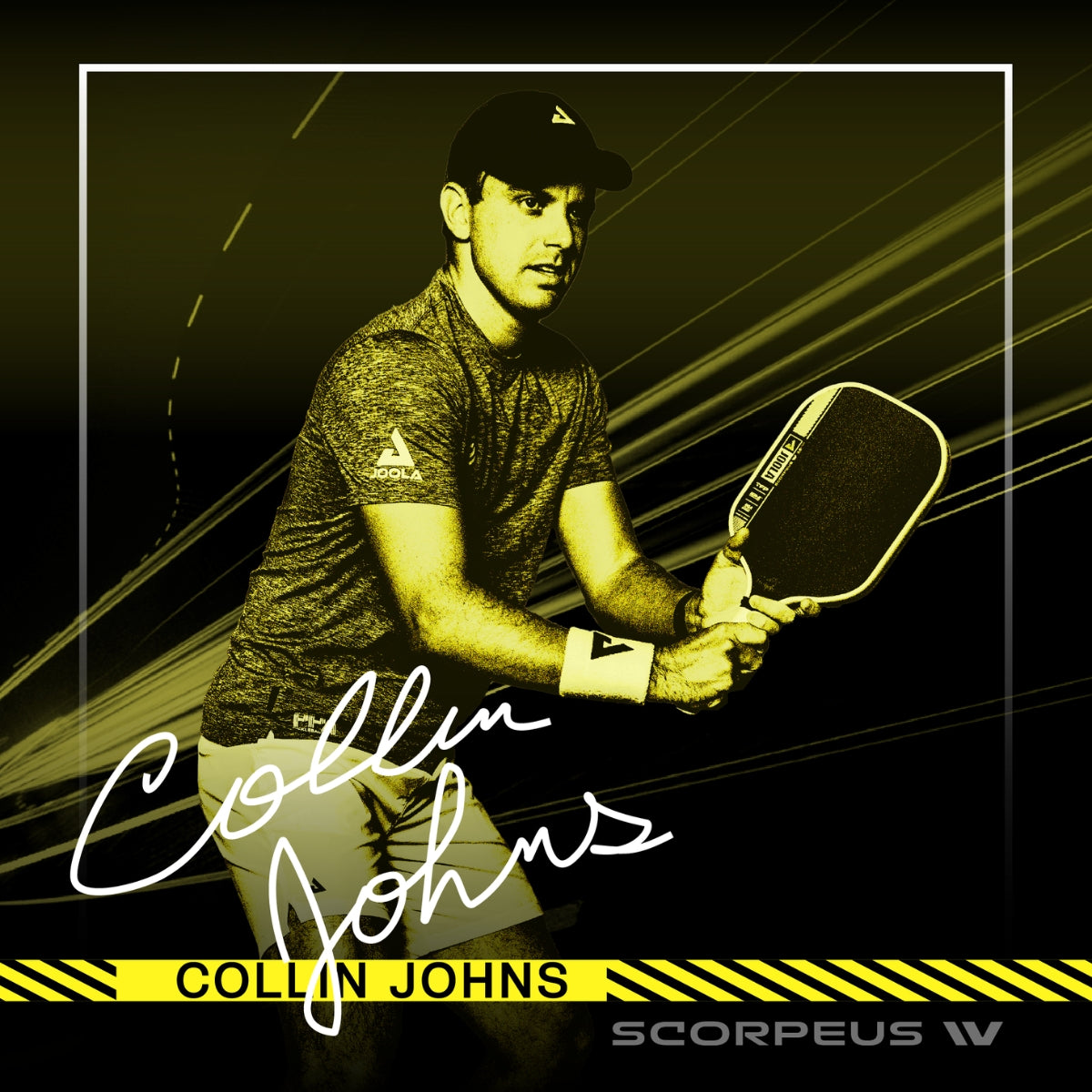 Raquete de Pickleball JOOLA Collin Johns Scorpeus IV (16mm)
