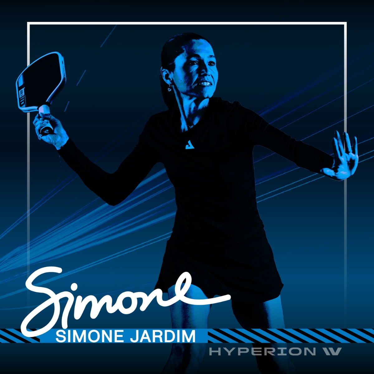Raquete de Pickleball JOOLA Simone Jardim Hyperion Pro IV (16MM)