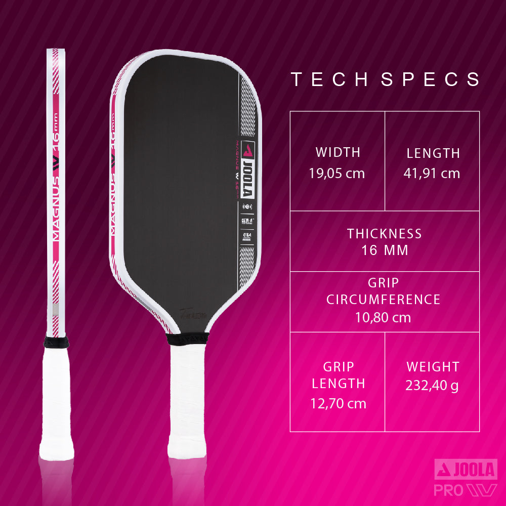 Raquete de Pickleball JOOLA Tyson McGuffin Magnus Pro IV