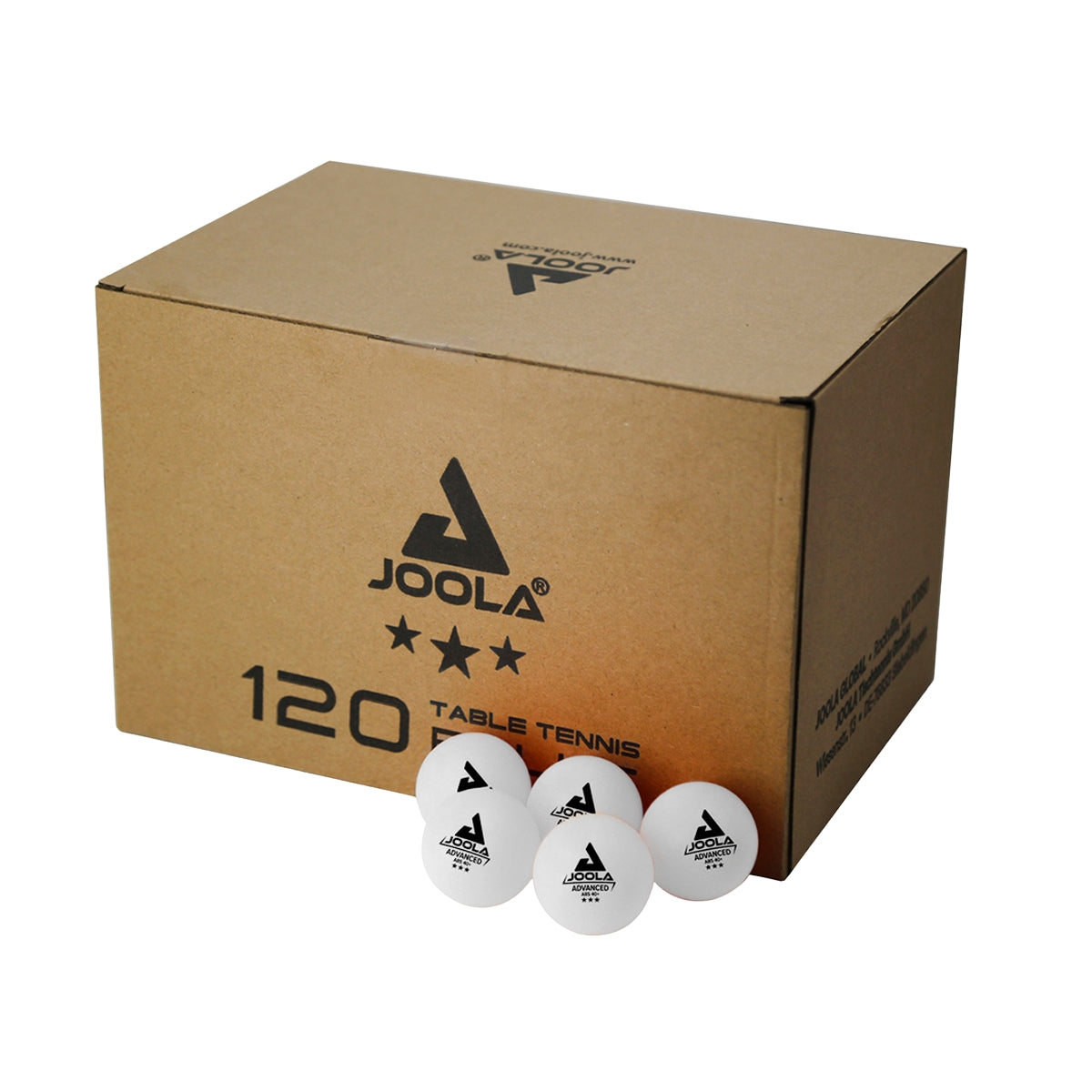 Kit Rede Aparadora de bolas - iPong + Pegador de bolas + Cx de bolas Advanced ABS 40+ 120 unid. branca