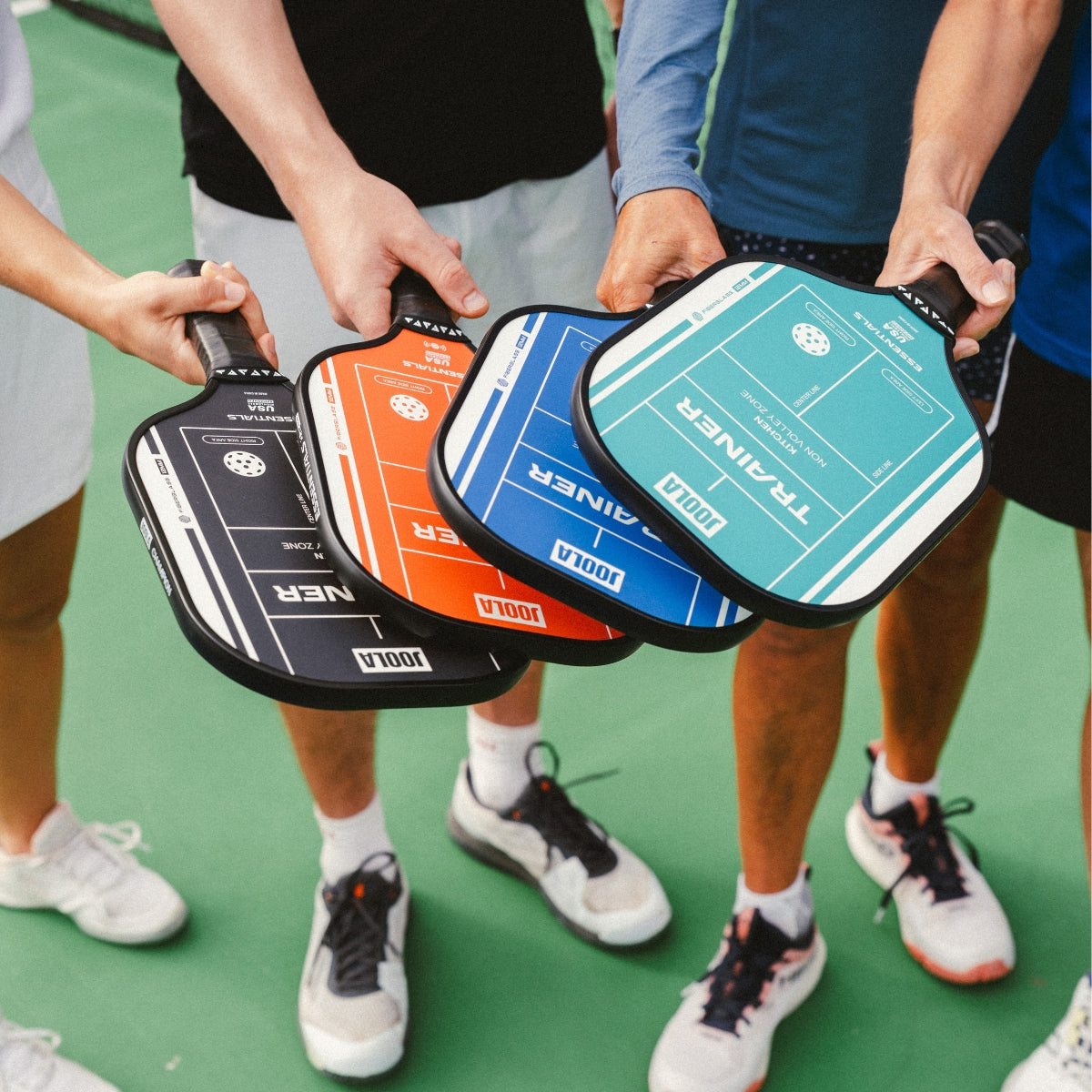 Kit de Pickleball JOOLA com 4 Raquetes para Treinamento