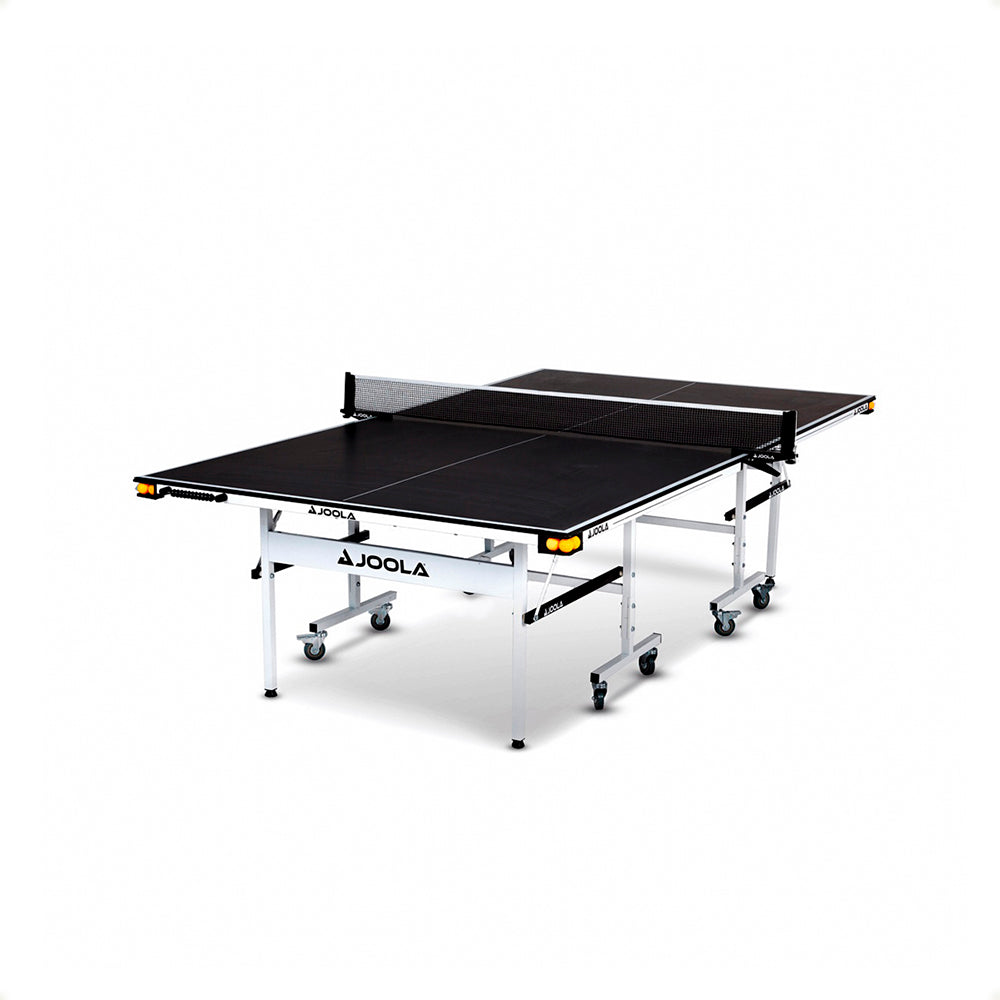 Kit Mesa JOOLA Rapid Play 15mm + 1 Conjunto Family Set (Maleta com 4 Raquetes e 10 Bolas) + Capa para Mesa (Posição Horizontal/Vertical)