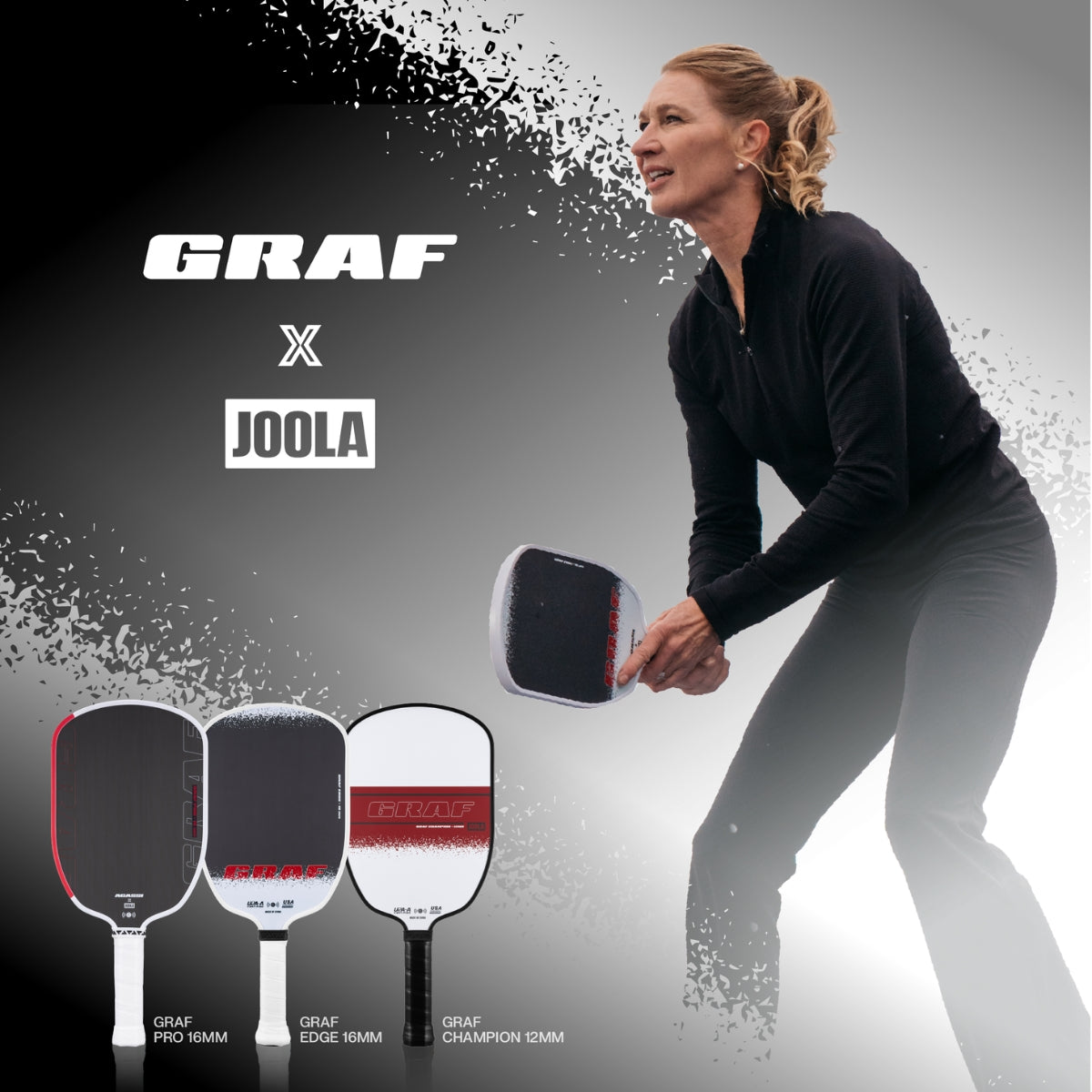 Raquete de Pickleball JOOLA Graf Pro (16mm)