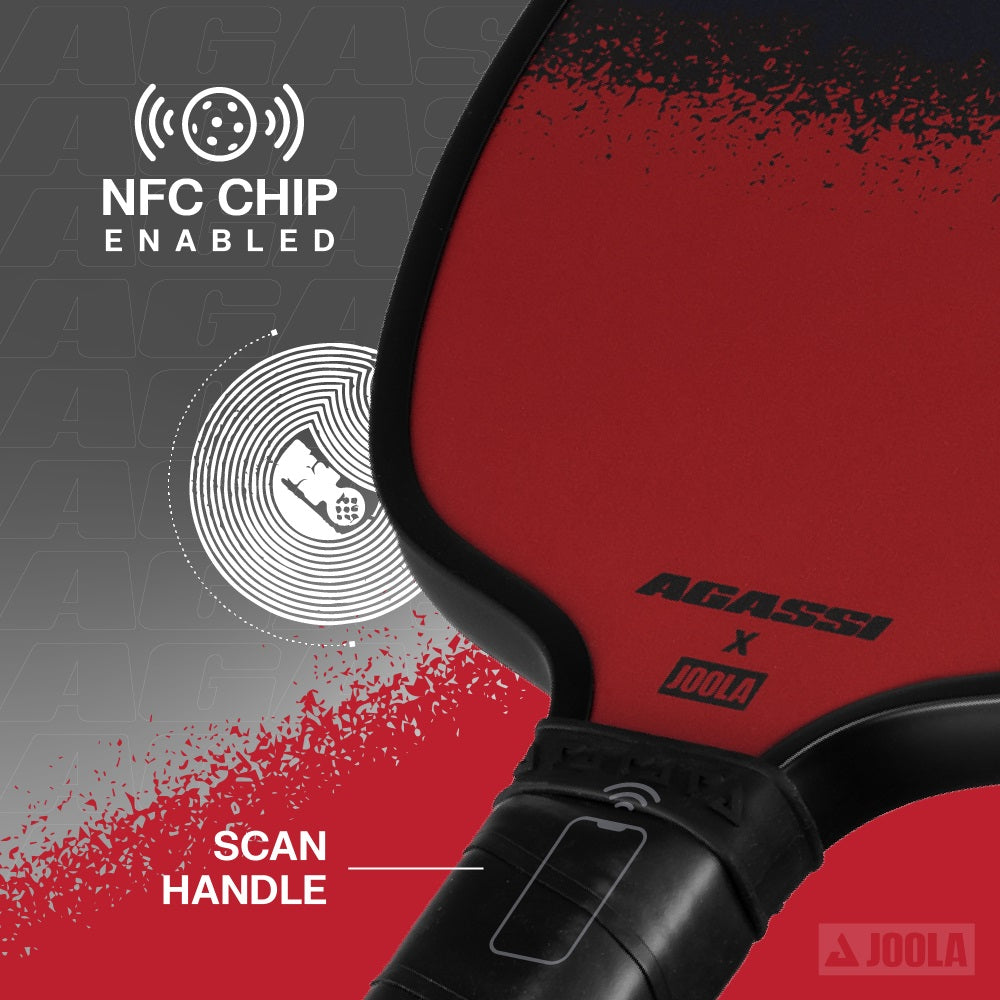 Raquete de Pickleball JOOLA Agassi Champion SS25 (12mm)