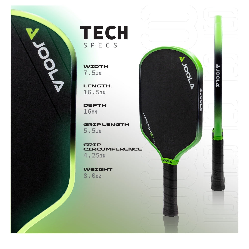 Raquete de Pickleball JOOLA Ben Johns Hyperion 3S (16mm)