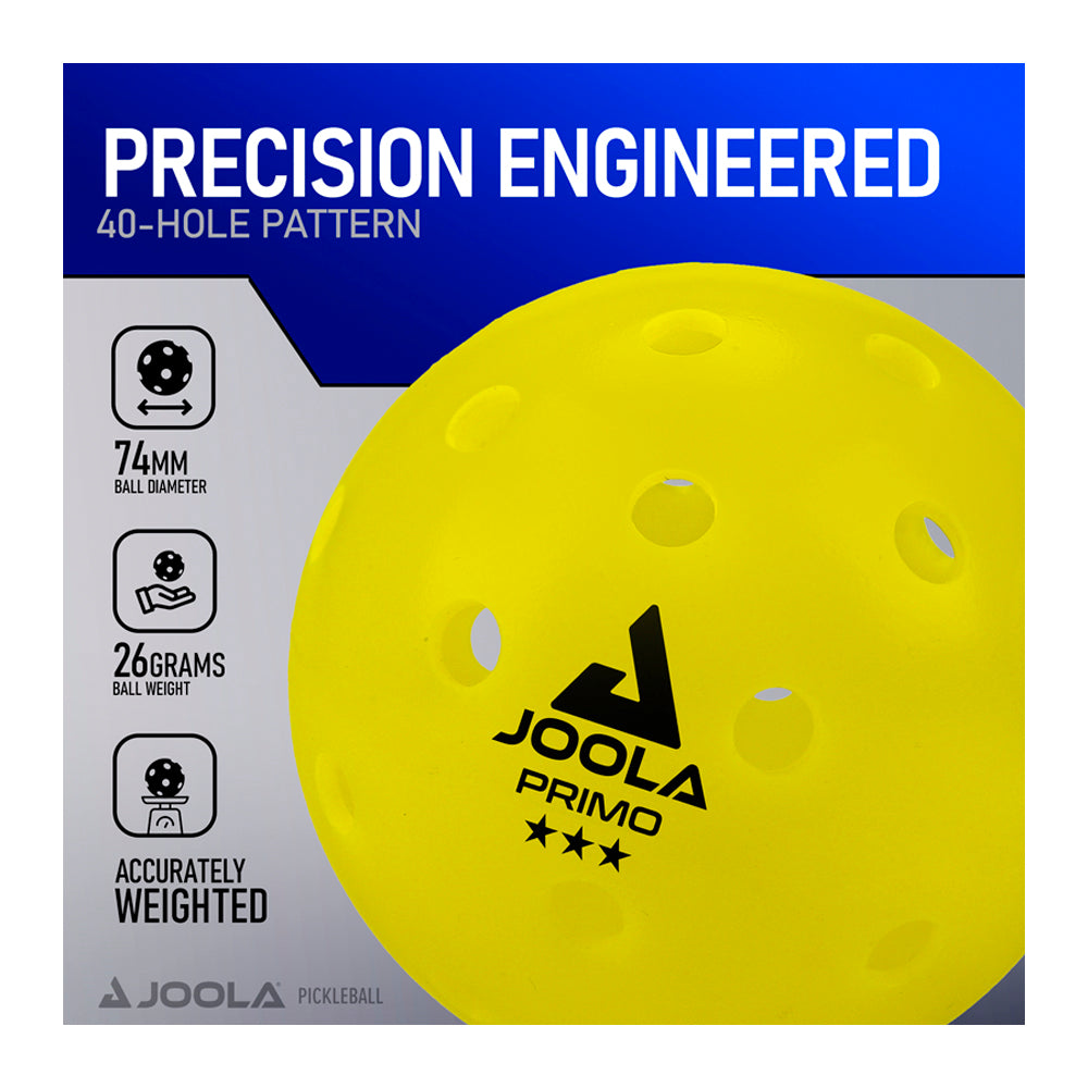 Kit Raquete de Pickleball JOOLA Essentials + Bola Primo