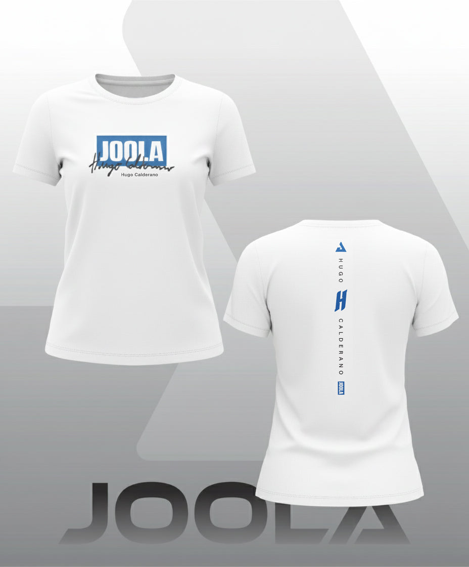 Camiseta JOOLA Hugo Calderano Icon Feminina