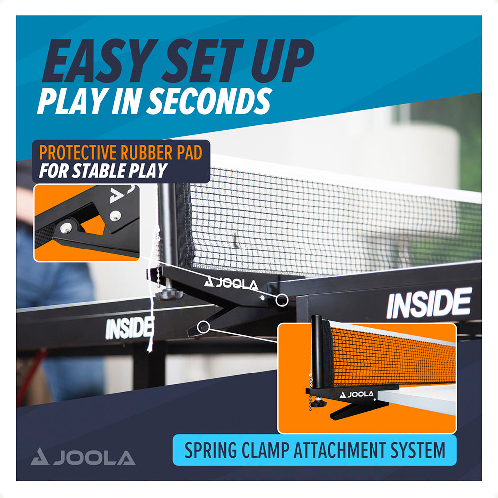 Conjunto de Rede e Suporte para Tênis de Mesa JOOLA Inside