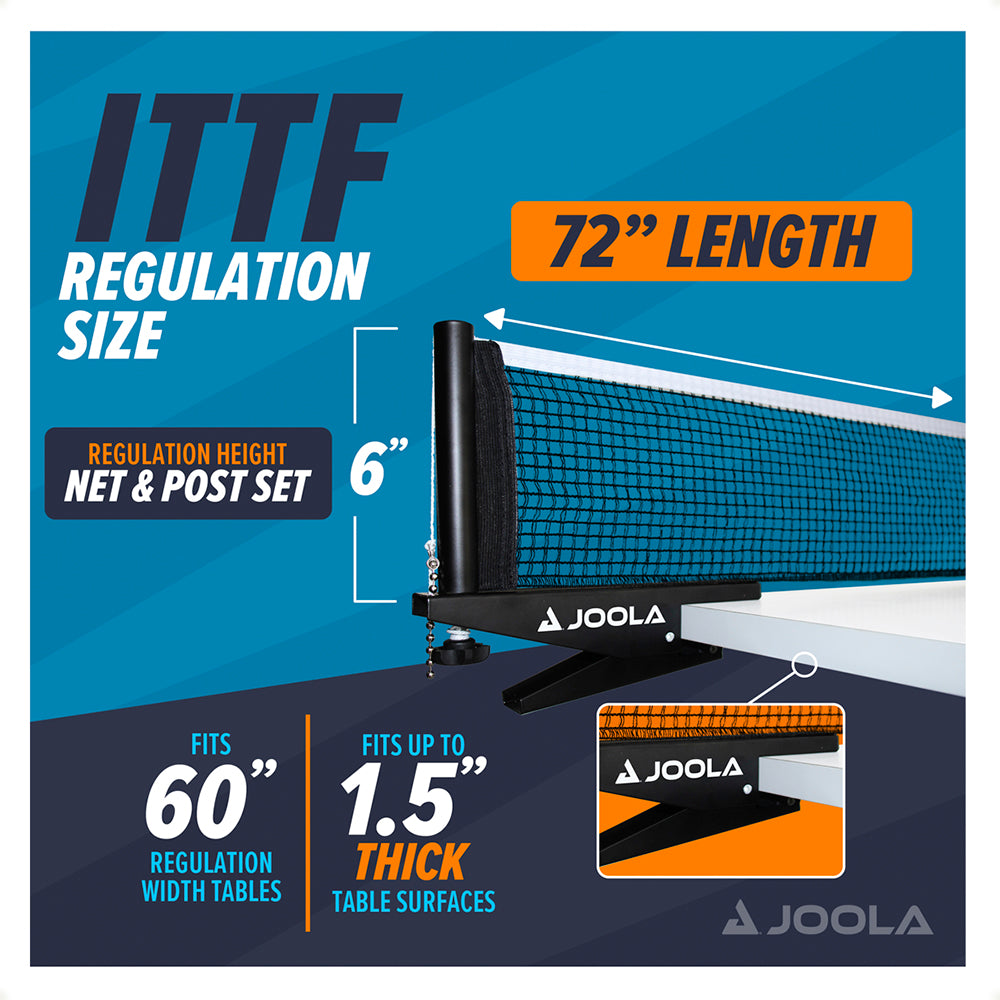 Conjunto de Rede e Suporte para Tênis de Mesa JOOLA Inside
