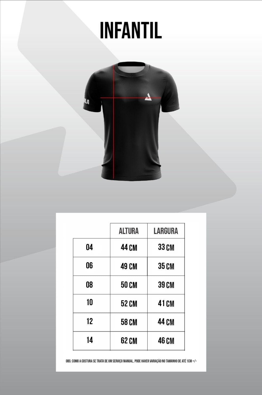 Camiseta JOOLA Torcida Brasil Hugo Calderano Masculina
