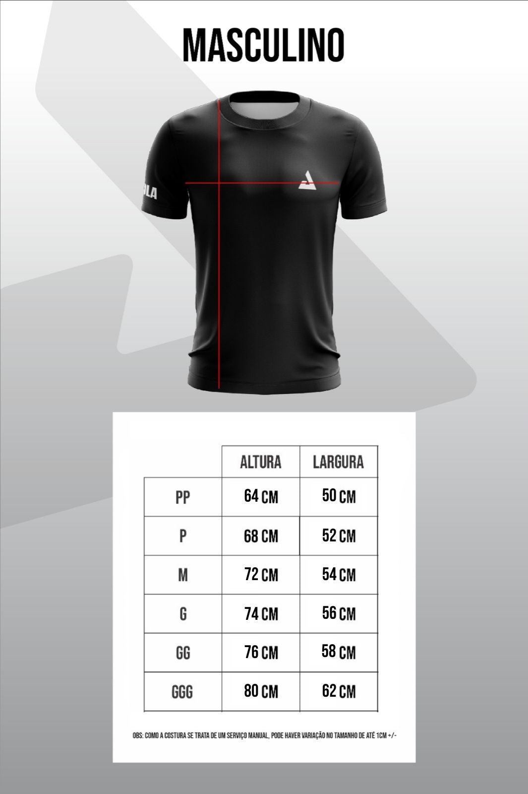 Camiseta JOOLA Torcida Brasil Hugo Calderano Masculina