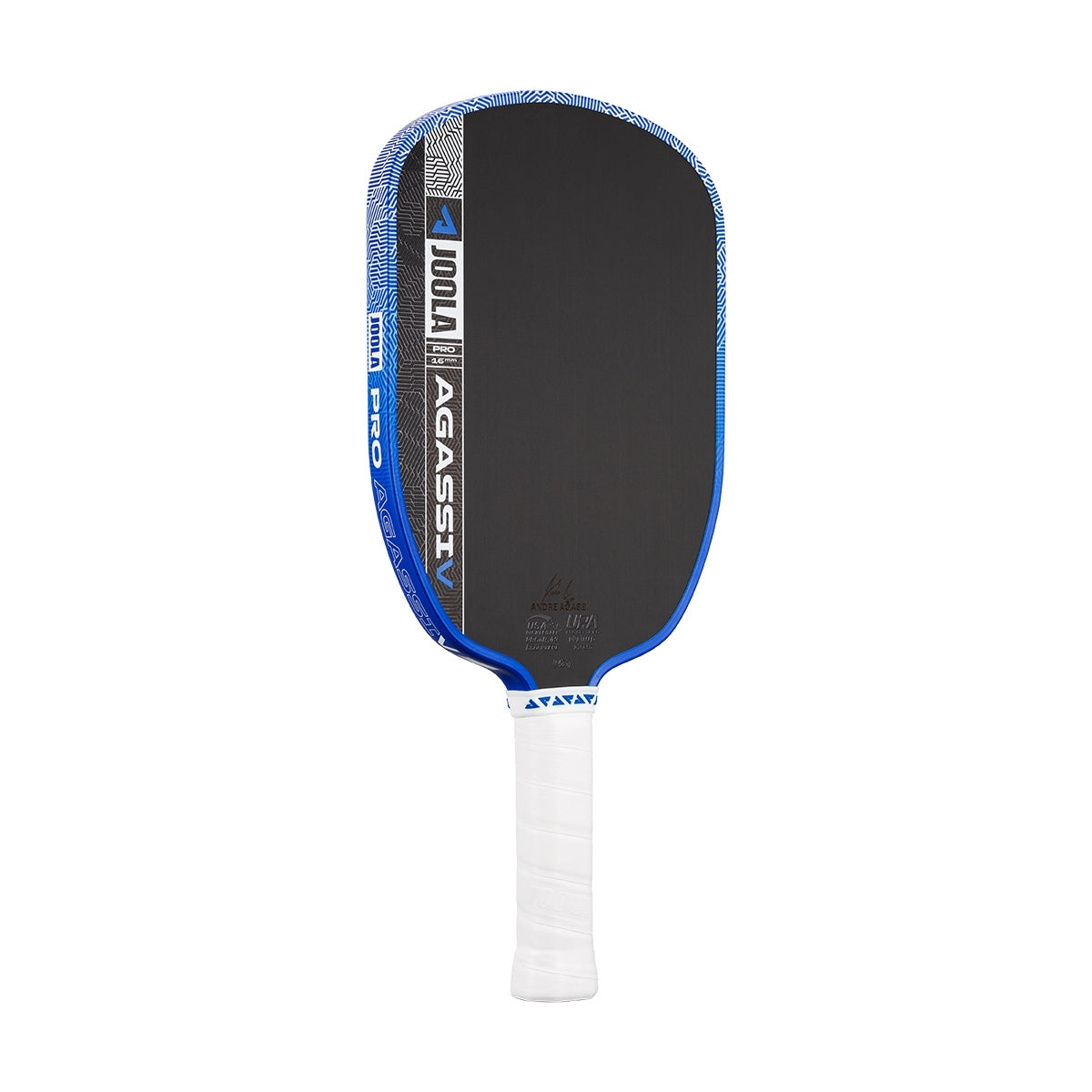 JOOLA Agassi Pro V Andre Agassi Royal Blue Pickleball Racket