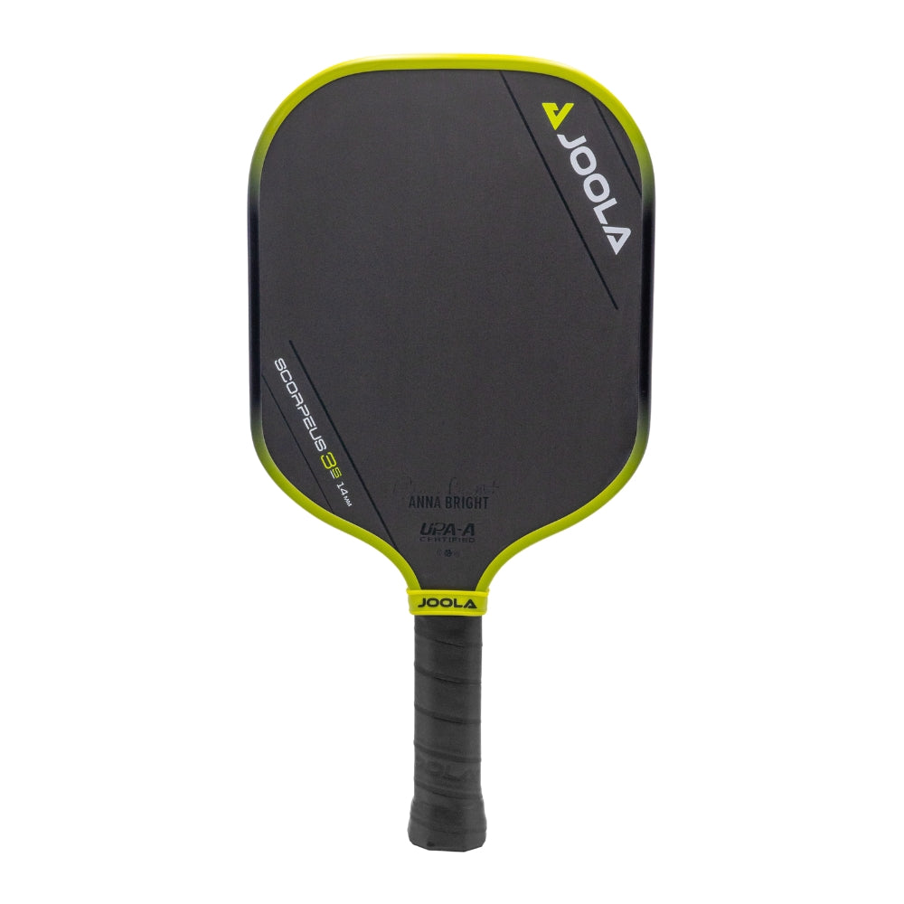 Kit Raquete de Pickleball JOOLA Anna Bright Scorpeus 3S + Grip JOOLA Black