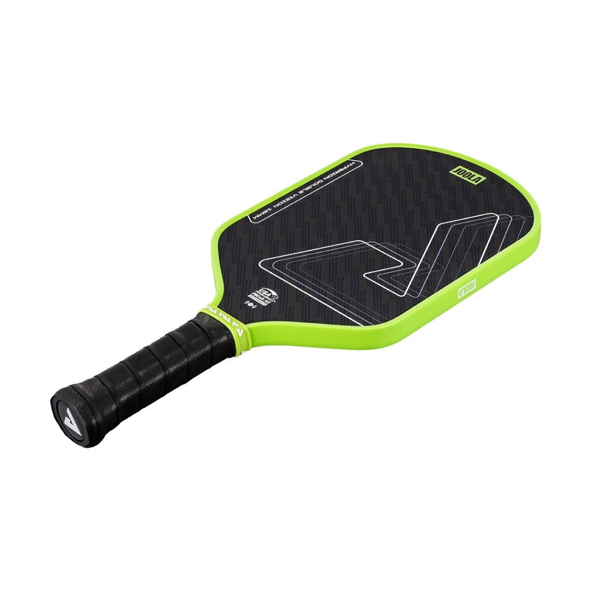 Kit Raquete de Pickleball JOOLA Hyperion Double Vision (16mm) + Fita de Proteção de Borda JOOLA Transparente para Raquete Pickleball 30mm x 850mm (16mm)