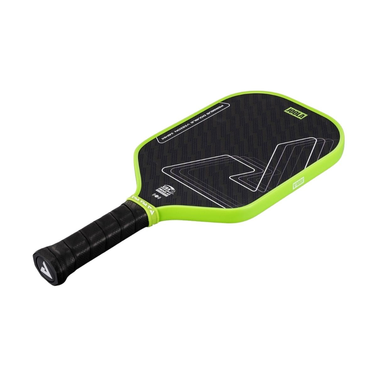 Kit Raquete de Pickleball JOOLA Perseus Double Vision (16mm) + Fita de Proteção de Borda JOOLA Transparente para Raquete Pickleball 30mm x 850mm (16mm)