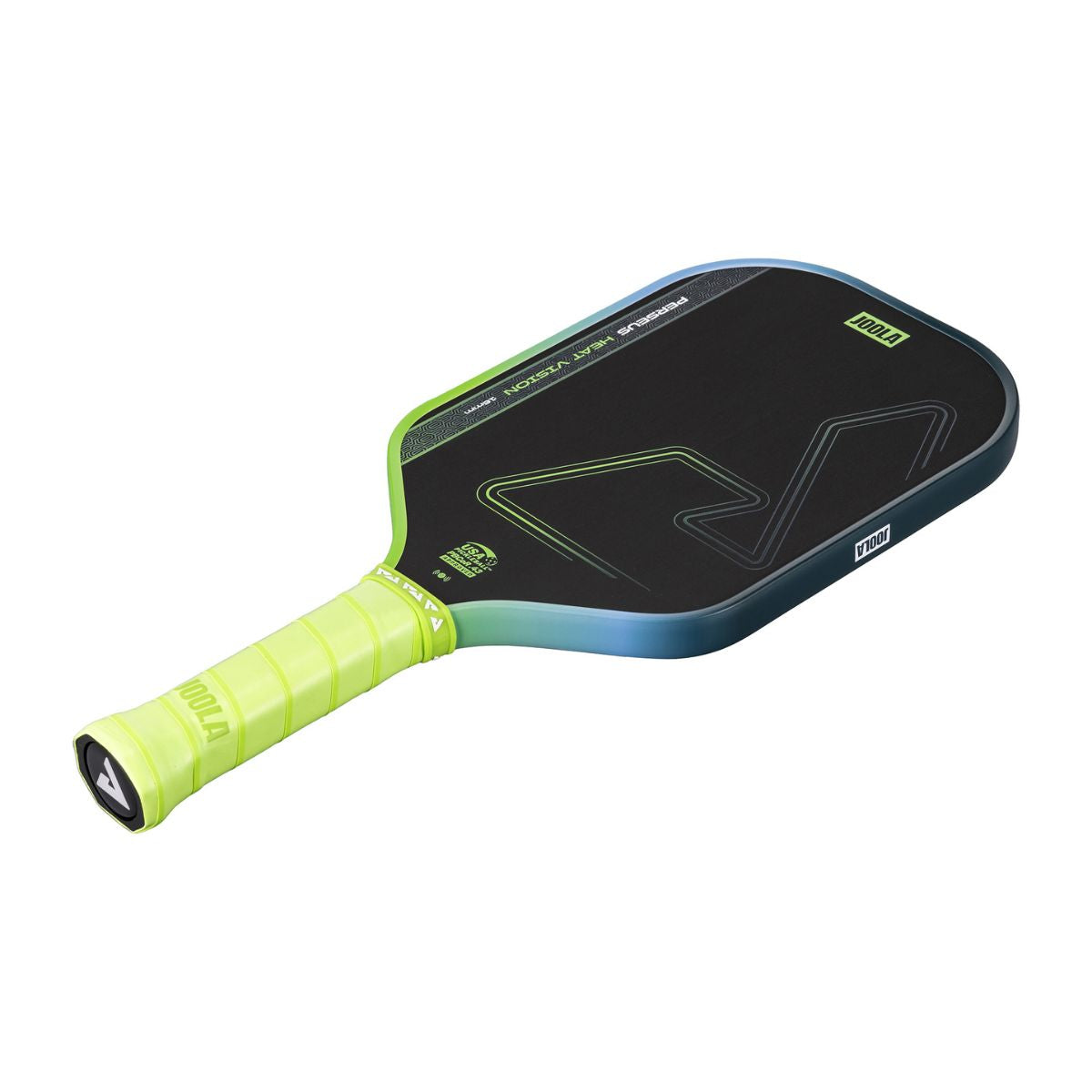 Kit Raquete de Pickleball JOOLA Perseus Heat Vision (16mm) + Fita de Proteção de Borda JOOLA Transparente para Raquete Pickleball 30mm x 850mm (16mm)