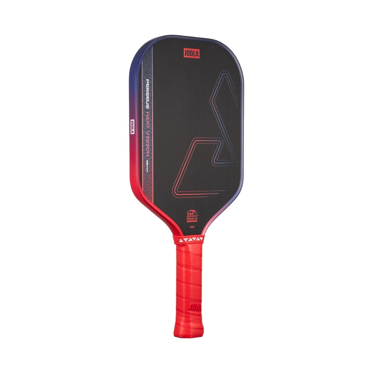 Kit Raquete de Pickleball JOOLA Perseus Heat Vision (16mm) + Fita de Proteção de Borda JOOLA Transparente para Raquete Pickleball 30mm x 850mm (16mm)