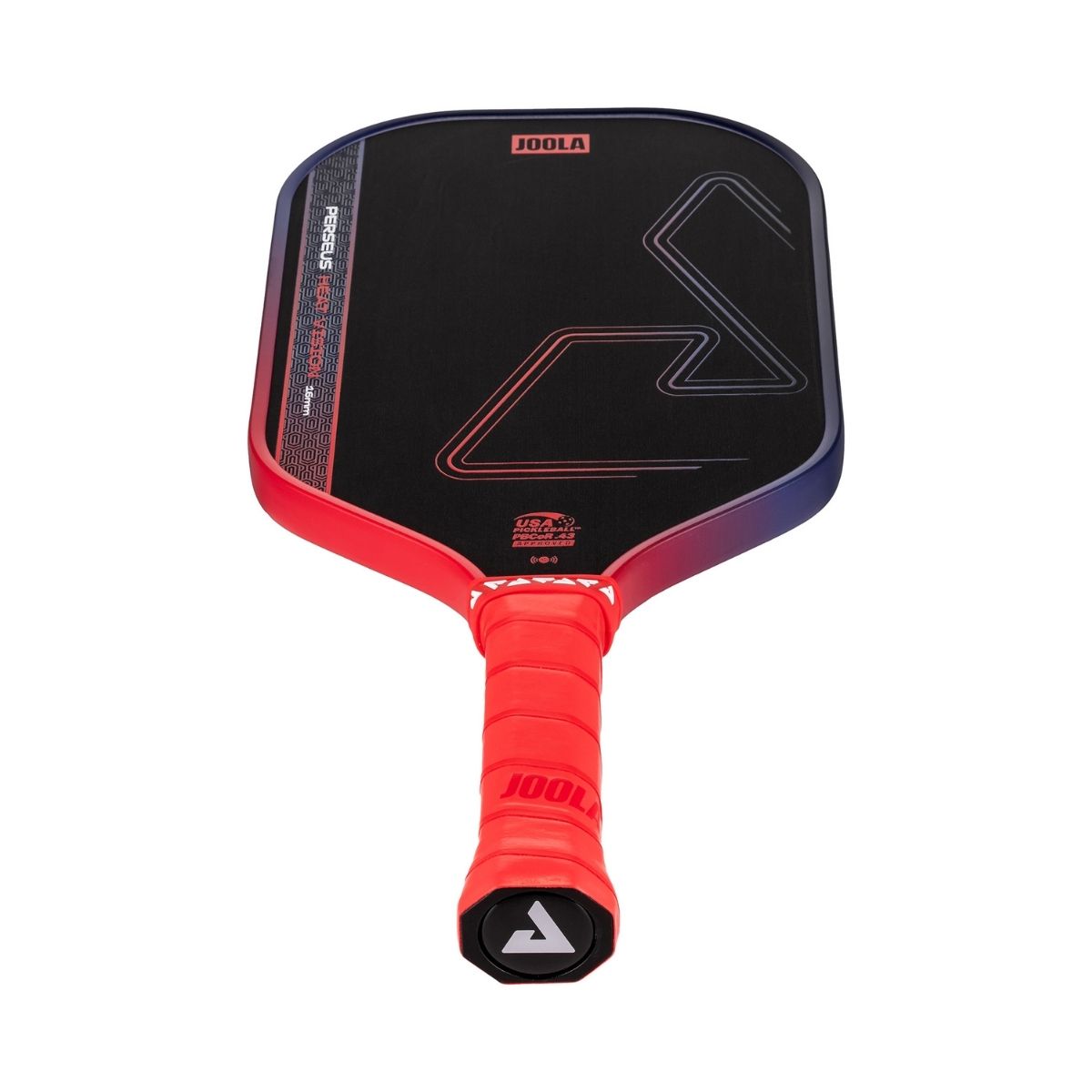 Kit Raquete de Pickleball JOOLA Perseus Heat Vision (16mm) + Fita de Proteção de Borda JOOLA Transparente para Raquete Pickleball 30mm x 850mm (16mm)