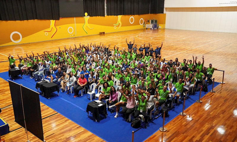 Tênis de mesa ganha protagonismo em capacitação do CPB para professores da rede estadual de São Paulo
