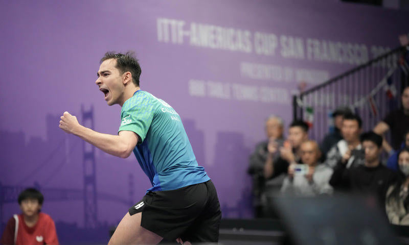 Hugo Calderano campeão do ITTF Americas Cup 2026