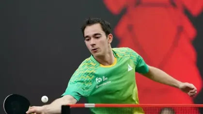 Hugo Calderano se prepara para WTT Champions Macao em busca de mais um grande resultado