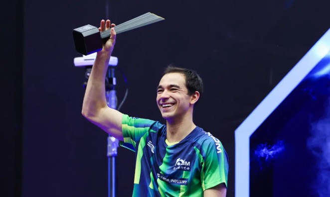 Hugo Calderano: Campeão do WTT de Foz do Iguaçu