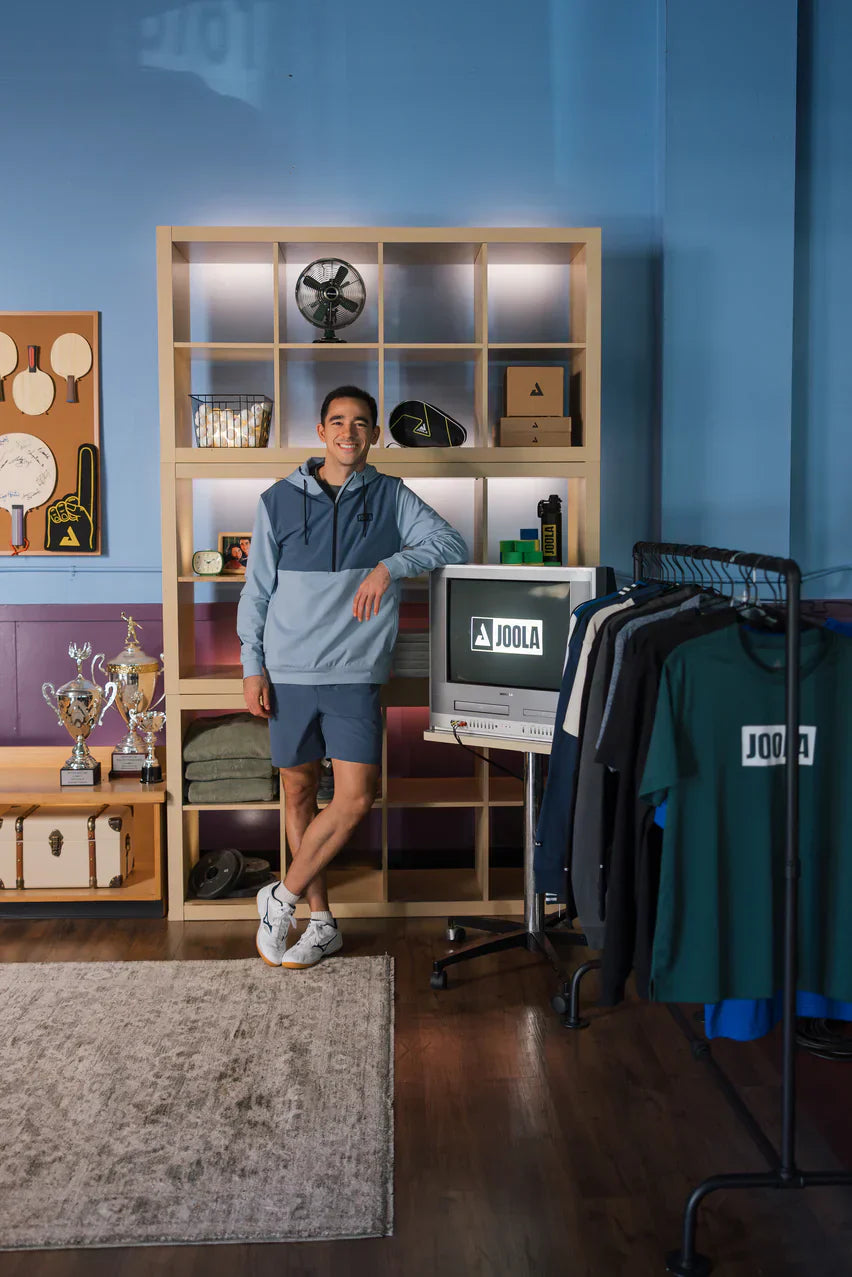 Hugo Calderano é o novo rosto global da JOOLA