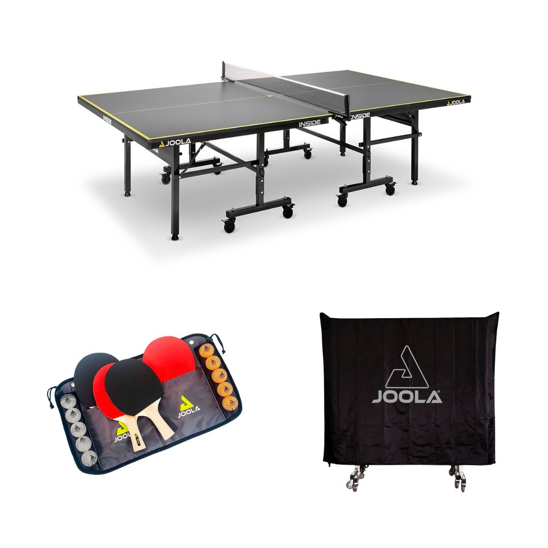 Kit Mesa JOOLA Inside J18 + 1 Conjunto Family Set + Capa para mesa (Posição Horizontal/Vertical)