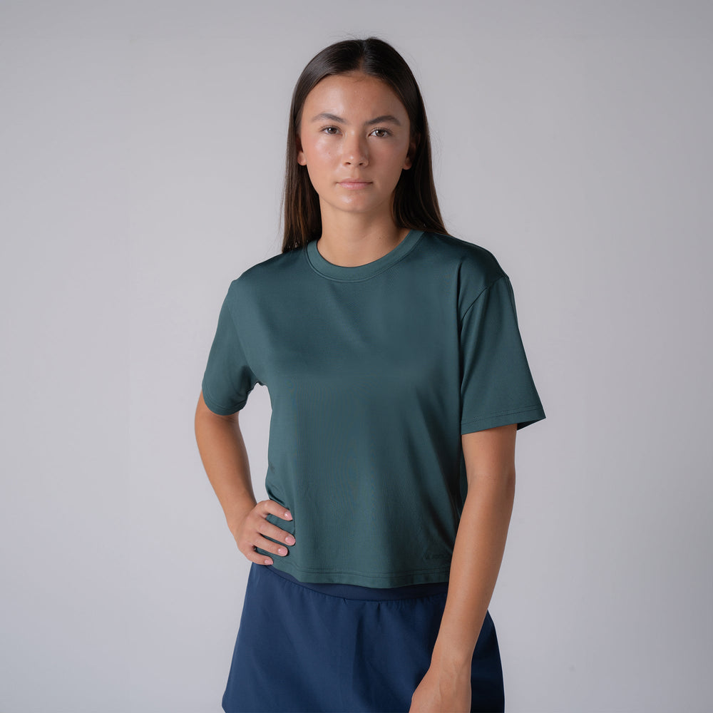 Camiseta Cropped JOOLA Court Feminina