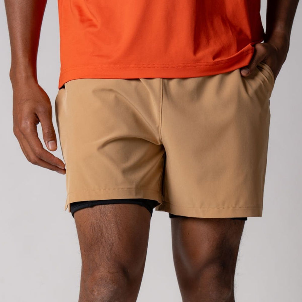 Shorts JOOLA Masculino Woven 2 em 1