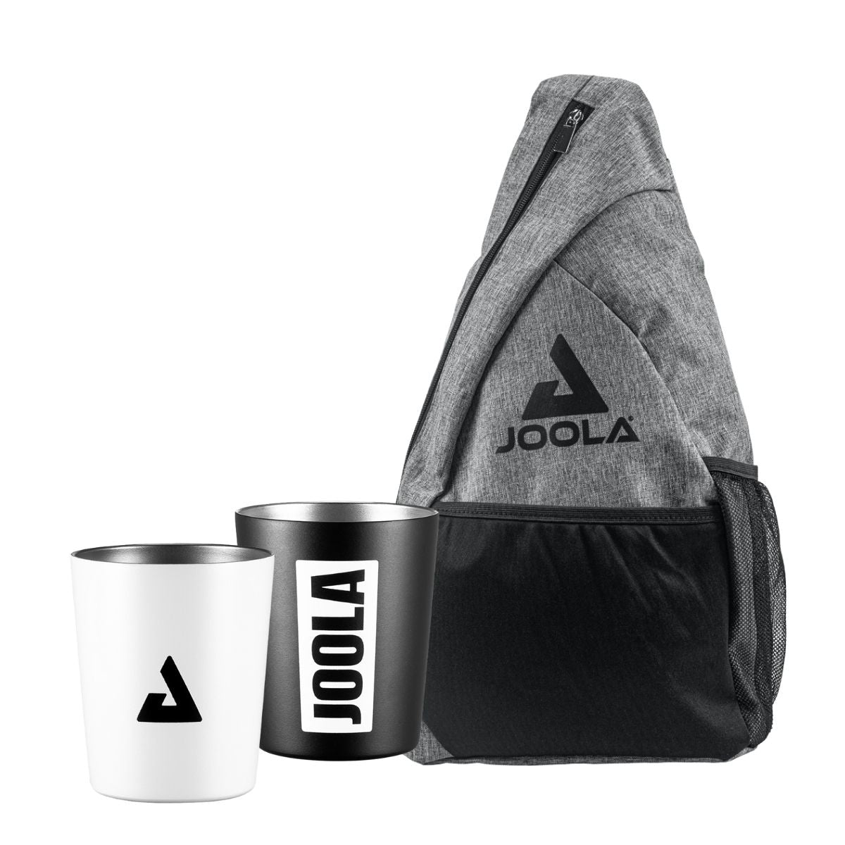 Kit Mochila JOOLA Essentials Sling Bag + Conjunto de copos 350ml