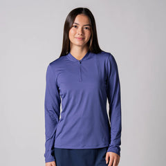 Camisa JOOLA Feminina Manga Longa Zip