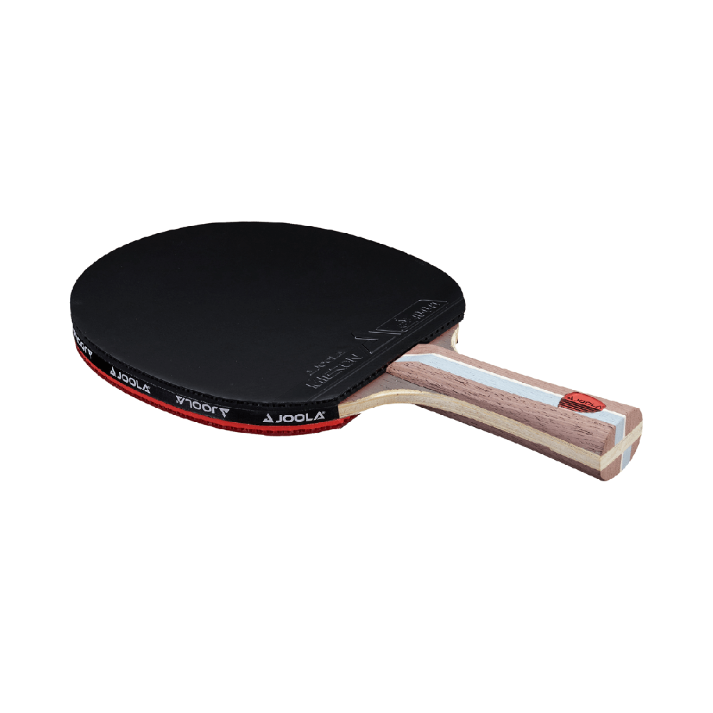 Kit Raquete JOOLA Infinity Balance (vemelha) + Raqueteira (Capa) para Raquete Tênis de Mesa Pocket (vermelha)