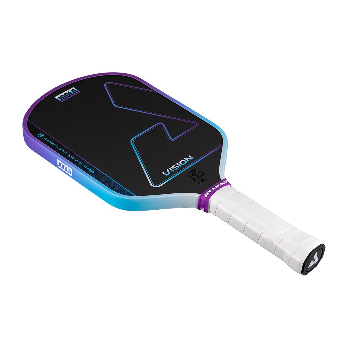 Kit Raquete de Pickleball JOOLA Hyperion Edge Vision (16mm) + Fita de Proteção de Borda Transparente para Raquete (16mm)