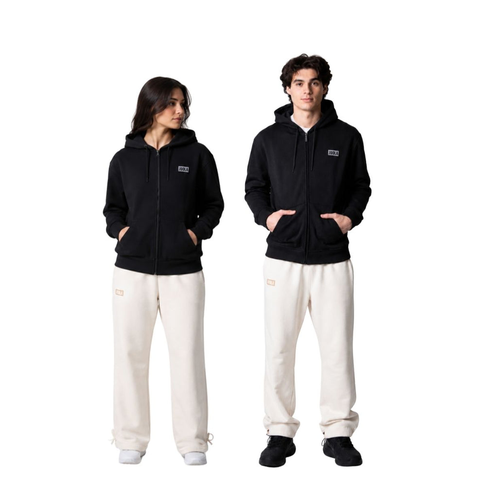Kit JOOLA Unissex Blusa Moletom Zip + Calça Fleece
