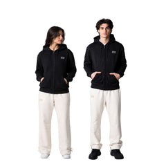 Kit JOOLA Unissex Blusa Moletom Zip + Calça Fleece