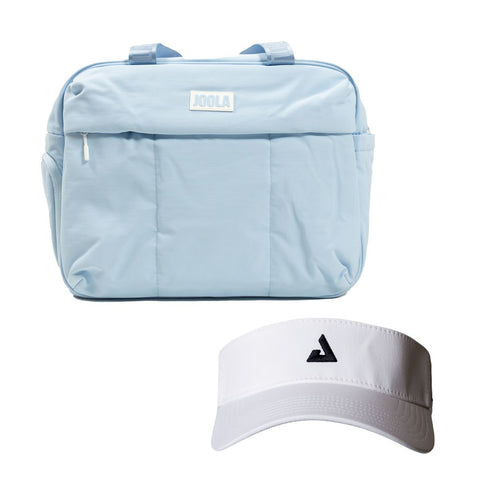 Kit Bolsa JOOLA Overnighter Puff + Viseira JOOLA Essential
