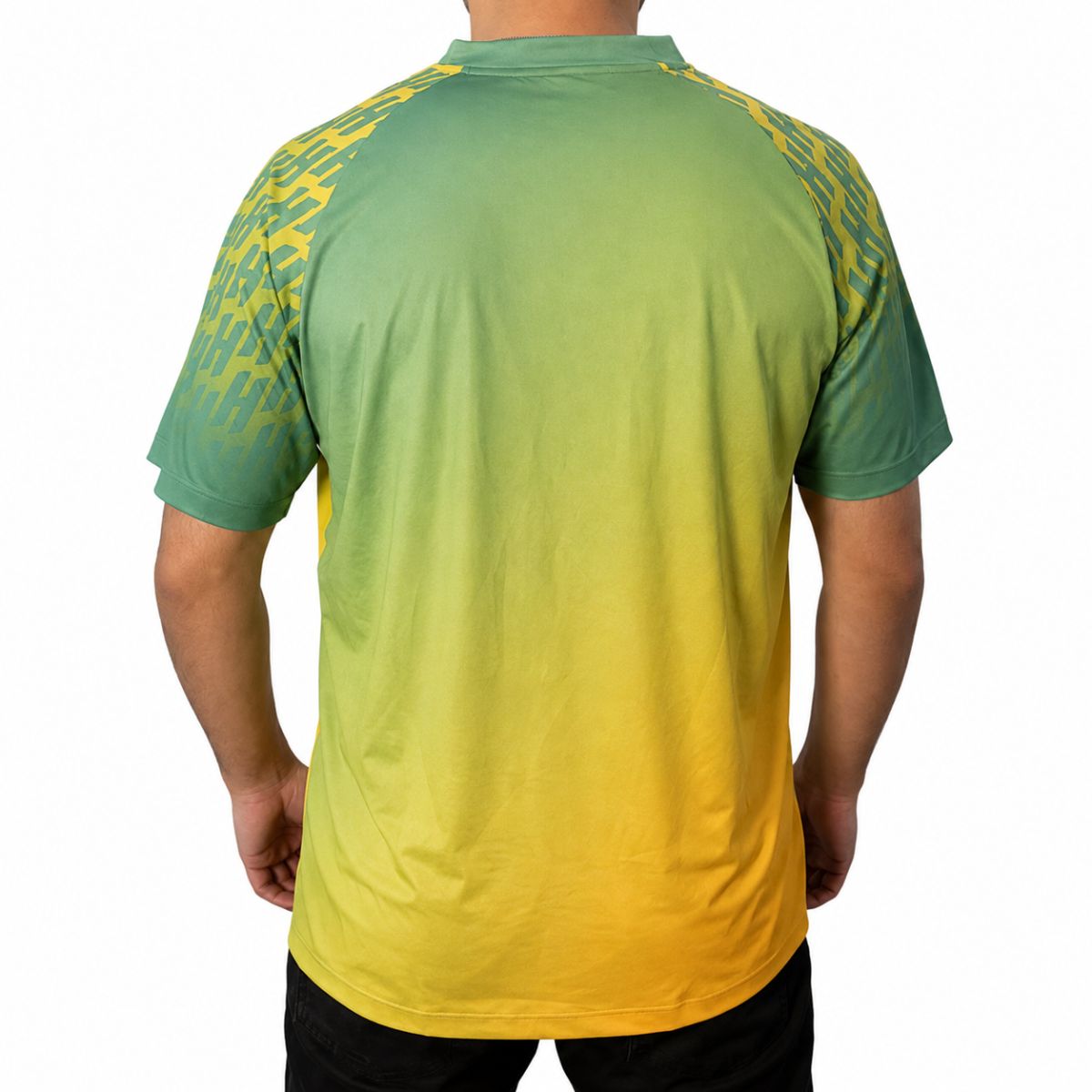 Camiseta JOOLA Hugo Calderano Gradient Monogram Raglan Masculina