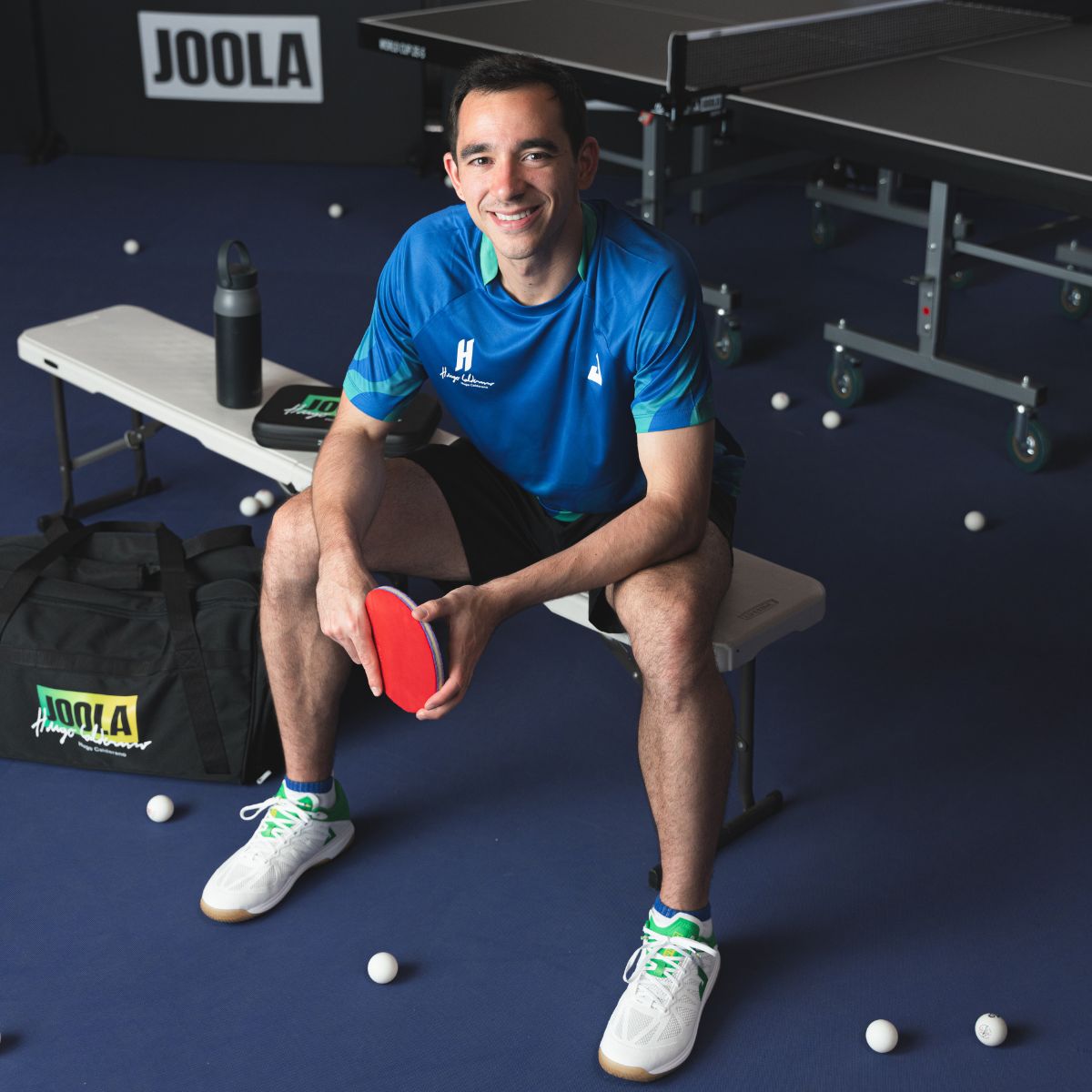 Tênis de Tênis de Mesa JOOLA FUNKSH1n_TT: SM4Sh Hugo Calderano Unissex