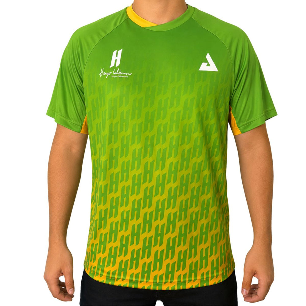 Camiseta JOOLA Hugo Calderano Monogram Crossover Raglan Masculina